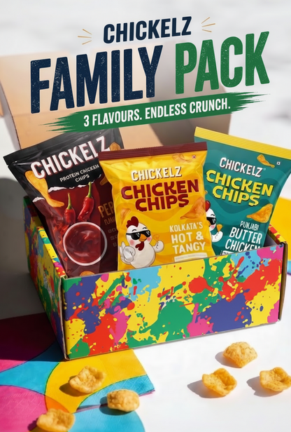 Chickelz Family Pack- Pack of 9
