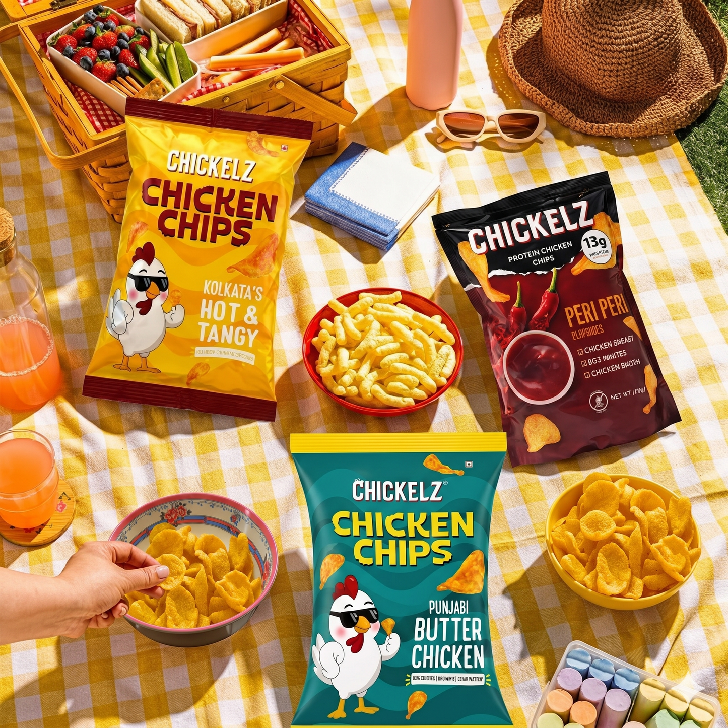 Chickelz Family Pack- Pack of 9